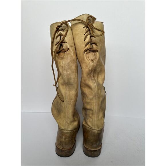 Bed Stu Leather Knee-high Riding Boots Size 6.5 - Picture 4 of 10